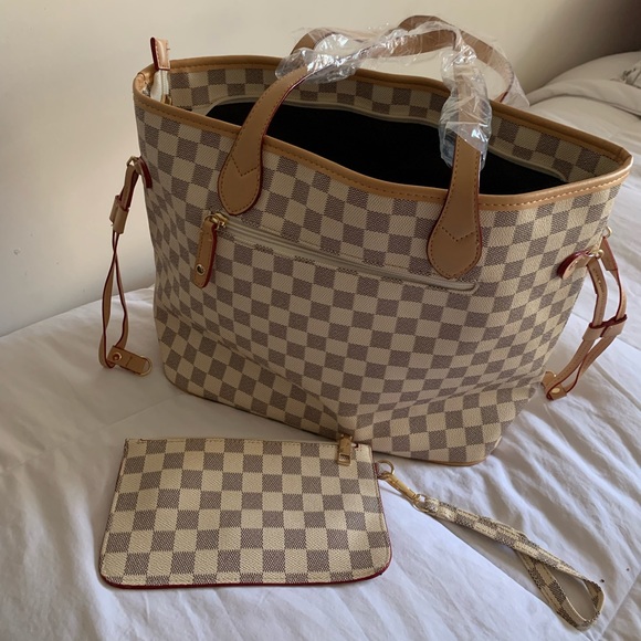 Handbags - 🌸WOMAN CHECKERED SHOULDER BAG TOTE🌸